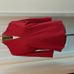 Red pullover nwot